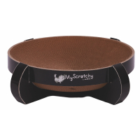 M-Pets My Scratchy Cleveland Kedi Tırmalama Kartonu 35cm (Siyah)