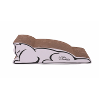 M-Pets My Scratchy Baltimore Kedi Tırmalama Kartonu 45x19,5x13cm (Beyaz)
