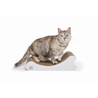 M-Pets My Scratchy Wichita Kedi Tırmalama Kartonu 45x20x13,8cm (Beyaz)