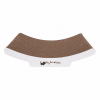 M-Pets My Scratchy Portland Kedi Tırmalama Kartonu 42,5x 24x10 cm (Beyaz)
