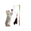 Matatabi Cats Jr. Fish Zilli Matatabili Tüylü Olta Kedi Oyuncağı 48cm (Karışık Renkli)
