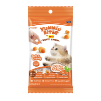 Me-O Yummie Bites Soft Chew Tavuklu ve Somonlu Kedi Ödül Maması 10gr (3'lü)