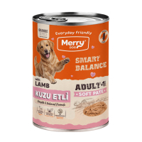 Merry Dog Ezme Kuzu Etli Tahılsız Yetişkin Köpek Konservesi 400gr