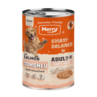 Merry Dog Ezme Somonlu Tahılsız Yetişkin Köpek Konservesi 400gr