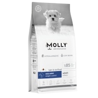 Molly Hipoalerjenik Somonlu Düşük Tahıllı Kısırlaştırılmış Küçük Irk Köpek Maması 8kg