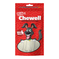 Natura Chewell Sığır Derili Beyaz Pres Kemik Köpek Ödül Maması 8cm (6'lı)