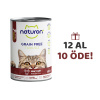 Naturon Dana Etli TAHILSIZ Taurinli Ezme Kedi Konservesi 400gr (12 AL 10 ÖDE)