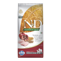 N&D Ancestral Grain Tavuklu ve Narlı Orta ve Büyük Irk Ata Tahıllı Yaşlı Köpek Maması 12kg