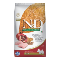 N&D Ancestral Grain Tavuklu ve Narlı Küçük Irk Ata Tahıllı Yaşlı Köpek Maması 2,5kg