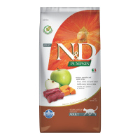 N&D Pumpkin Geyik Etli Bal Kabaklı ve Elmalı Tahılsız Yetişkin Kedi Maması 5kg
