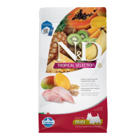 N&D Tropical Selection Tavuklu ve Tropikal Meyveli Mini Irk Yetişkin Köpek Maması 1,5kg