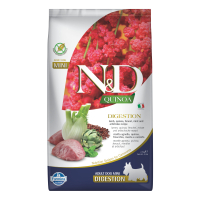N&D Quinoa Digestion Kuzulu ve Kinoalı Mini Irk Yetişkin Köpek Maması 2,5kg
