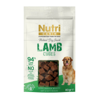 Nutri Canin %94 Kuzu Etli Tahılsız Küp Köpek Ödül Maması 80gr