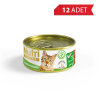 Nutri Feline Ton ve Alabalıklı Tahılsız Yetişkin Kedi Konservesi 85gr (12 Adet)