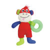 Pawise Can Simitli Peluş Maymun Köpek Oyuncağı 20cm (Kırmızı)
