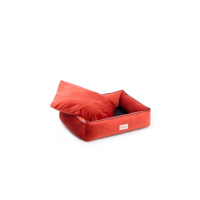 Pet Comfort Golf Vita 02 Kedi ve Köpek Yatağı 45x55cm (Kırmızı) [XS]