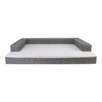 Pet Comfort Gloria Sofa Ortopedik Köpek Yatağı 120x80x10cm (Antrasit)