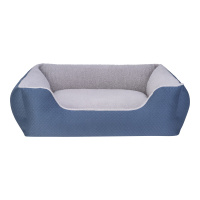 Pet Comfort Echo Peluş Köpek Yatağı 105x80cm (Mavi) [L]
