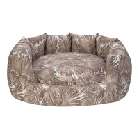 Pet Comfort Barcelona Kedi ve Köpek Yatağı 75x65cm (Kahverengi)