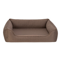 Pet Comfort Bravo Ortopedik Köpek Yatağı 90x70cm (Kahverengi) [L]