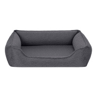 Pet Comfort Bravo Ortopedik Köpek Yatağı 75x60cm (Gri) [M]