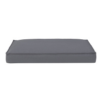 Pet Comfort Lima Su Geçirmez Köpek Yatağı 70x40cm (Gri) [S]