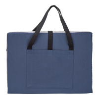 Pet Comfort Zen Taşınabilir Köpek Yatağı 84x54x2cm (Mavi)