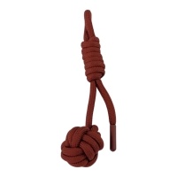 Pet Comfort İpli Top Kedi Oyuncağı 25cm (Bordo)