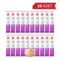 Petlebi Ördekli ve Tavuklu Krema Kedi Ödül Maması 14gr (20 Adet)
