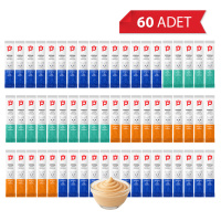 Petlebi Karışık Çeşitli Krema Kedi Ödül Maması 14gr (60 Adet)