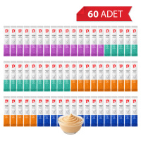 Petlebi Karışık Çeşitli Krema Kedi Ödül Maması 14gr (60 Adet)
