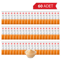 Petlebi Tavuklu ve Ciğerli Krema Kedi Ödül Maması 14gr (60 Adet)