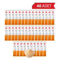 Petlebi Tavuklu ve Ciğerli Krema Kedi Ödül Maması 14gr (40 Adet)
