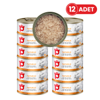 Petlebi Sos İçinde Tiftiklenmiş Taze Tavuk Etli Kedi Konservesi 70gr (12 Adet)