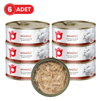 Petlebi Sos içinde Tiftiklenmiş Taze Hindi Etli Kedi Konservesi 70gr (6 Adet)