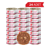 Petlebi Sos İçinde Fileto Taze Ton Balıklı ve Karidesli Kedi Konservesi 70gr (24 Adet)