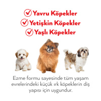 Petlebi Küçük Irklar İçin Karışık Çeşitli Ezme Köpek Konservesi 100gr (4 Adet)