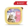 Plaisir Ezme Somonlu Kısırlaştırılmış Kedi Konservesi 100gr (6 Adet)