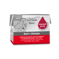 PLATINUM Sığır Etli ve Tavuklu Köpek Konservesi 90gr