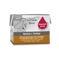 PLATINUM Iberico ve Hindili Köpek Konservesi 90gr