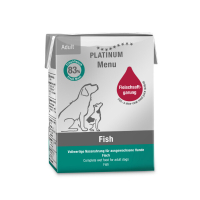 PLATINUM Balıklı Köpek Konservesi 185gr