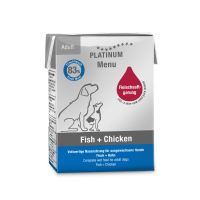 PLATINUM Balıklı ve Tavuklu Köpek Konservesi 185gr