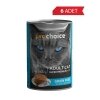 ProChoice Balık Etli Sebzeli Şekersiz Tahılsız Ezme Yetişkin Kedi Konservesi 400gr (6 Adet)