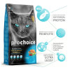 ProChoice 34 Somonlu ve Pirinçli Düşük Tahıllı Yetişkin Kedi Maması 2kg