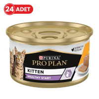Pro Plan Tavuklu Yavru Kedi Konservesi 85gr (24 Adet)
