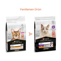 Pro Plan Hairball&Healthy Skin Somonlu Tüy Sağlığı Destekleyici Yetişkin Kedi Maması 3kg