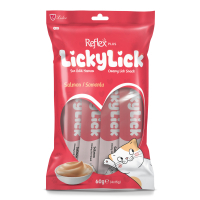 Reflex Plus LickyLick Somonlu Krema Kedi Ödül Maması 15gr (4'lü)