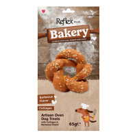 Reflex Plus Bakery Barbekü Aromalı Düğümlü Pretzel Köpek Ödül Maması 65gr