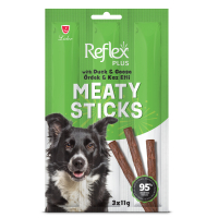 Reflex Plus Meaty Sticks Ördek ve Kaz Etli Çubuk Köpek Ödül Maması 11gr (3'lü)