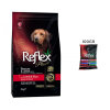 Reflex Plus Orta ve Büyük Irk +7 Yaş için Kuzu Etli Yaşlı Tester Köpek Maması 100gr